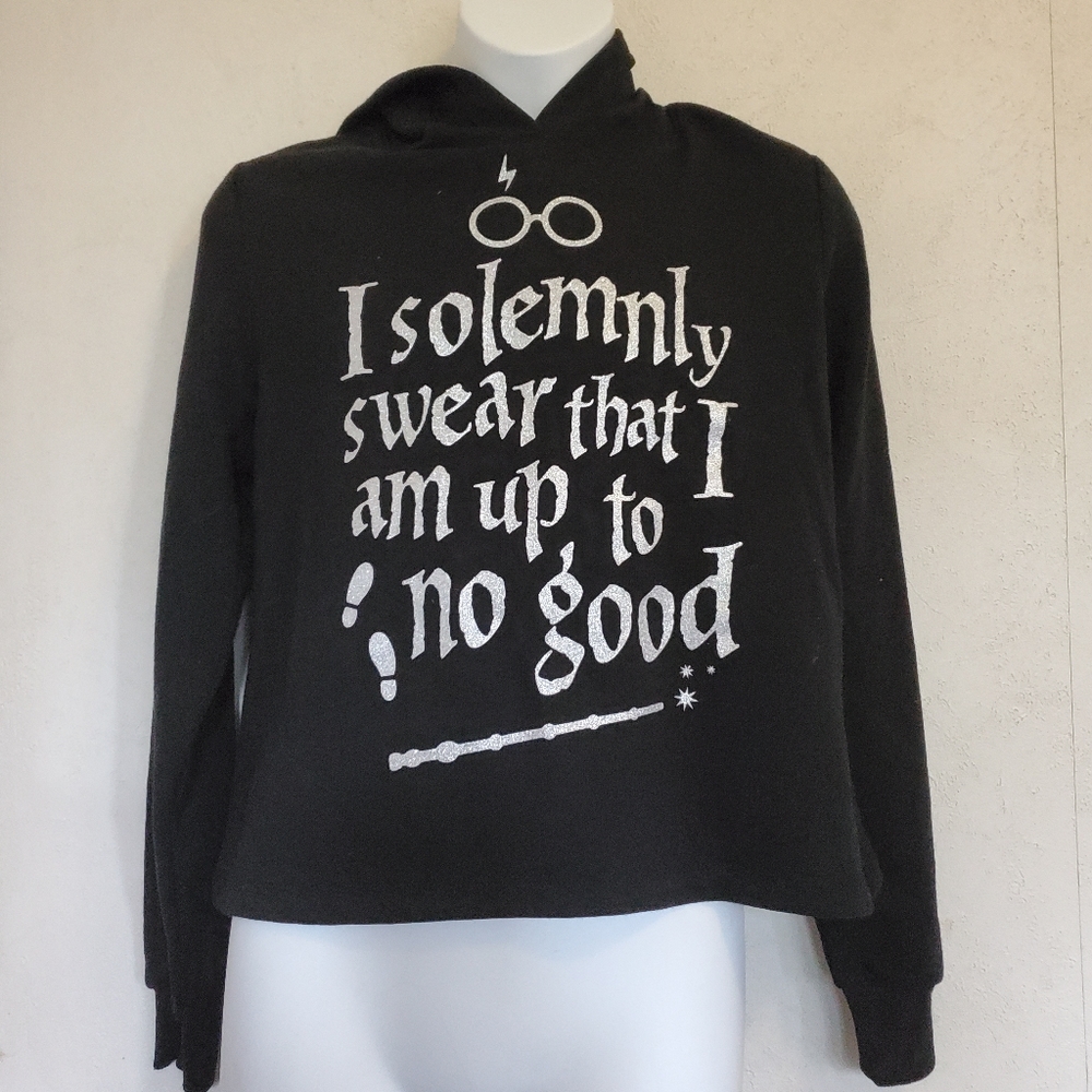 Harry Potter Hoodie New L 14 I Solemnly Swear